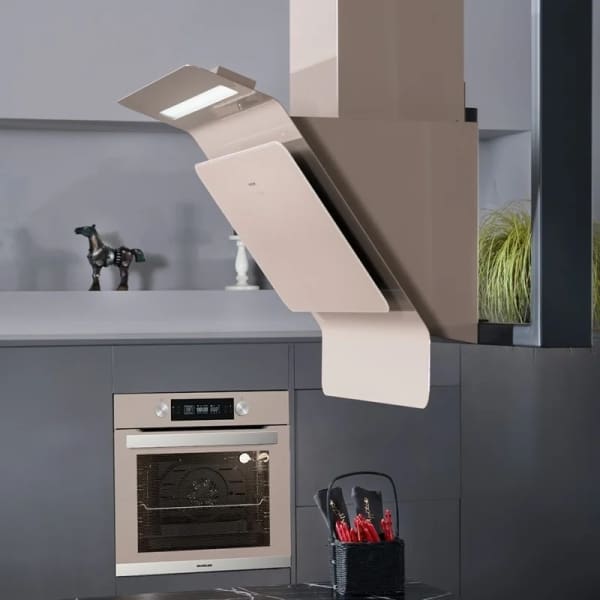 Hotte décorative Silverline 60 cm 3445M.60 Grège (3445M.60) Hotte décorative Silverline 60 cm 3445M.60 Grège (3445M.60)